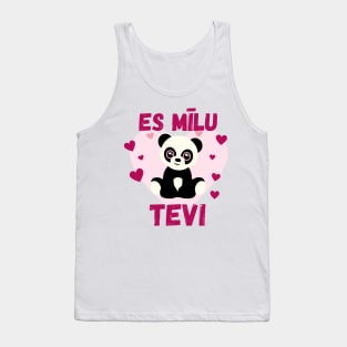 es mīlu tevi - Latvian Tank Top